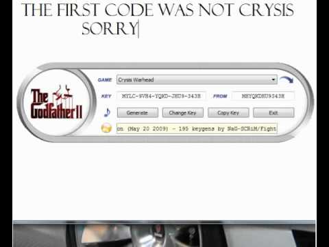 Crysis code key
