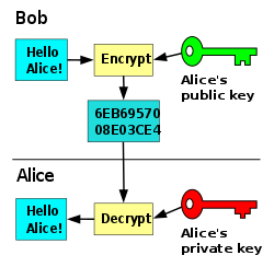 Public and private keys generation 10
